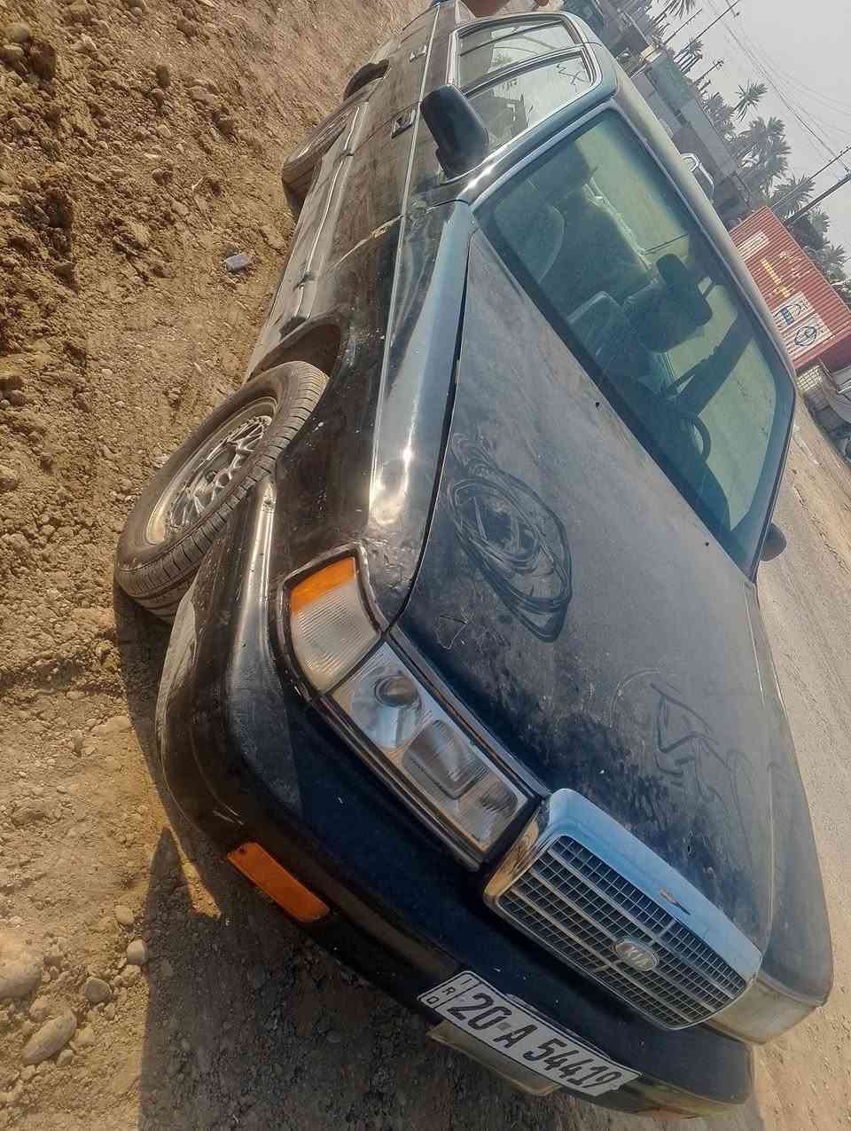 السلام عليكم ورحمه الله وبركاته للبيع
كيا بونتيشا جاهزه اوتوماتيك موديل 95 بلاد كير مكينه مكفول حداديه جديده كهربائيات كلها شغاله شرط التحويل 
مكان ديالى سنويه جديده تخم تاير جاهزه 
السعر 32 
***********
