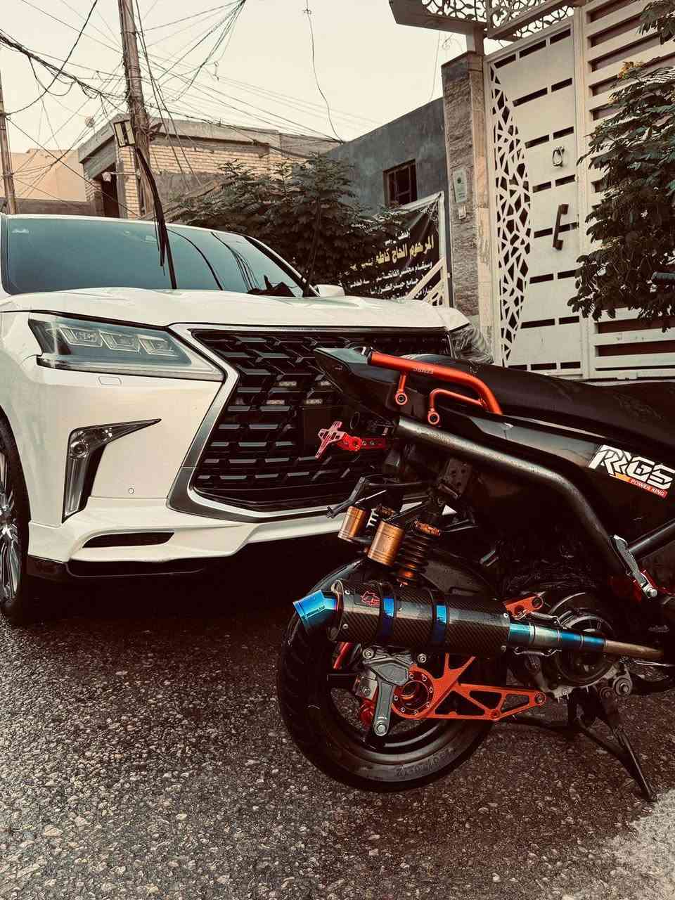 السلام عليكم
سكنس جبلي للبيع •
بوشه 58 بلاد شرط هاون شلعه ومعدل
كلجات رياضي RGS
قبق كلجات رياضي
دبل امامي DY
ملقط كرزي
جاملغ كاربون فايبر
سكان كرزي KYL
ركبه كرزي
TWPO يدات كرزي
قبق عنبار RGS
قبضات رياضي
قبق جوزه كرزي
قبق بانزين كرزي
دواسات ارضيه كرزي
طلاعات كرزيTWPO
TTMRC سبايدر كرزي
بك لايت Z كاوسكي
قاعده رقم تي ماكس + قاعده رقم مشمي دبلات خلفيه DY
صالنصه رياضي صوت هجم
هاوزن رياضي مشمشي
فبق فلاوين لد
واقيه طين رياضي
لايت زنون
عداد الكتروني
خليه سبع الون
لايت زنون اصلي عالي ناصي 
الدراجه حلوه ونضيفه ومزوعه تزويد صار 3 اشهر  من نازله من الرمبه دراجه جديده وماعيازه برغي. (مكاني نجـف)
للاستفسار خاص
***********. واتساب 
رجائاً مو شراي لتعبني.
