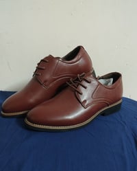 حذاء رجالي • جلد طبيعي • قياس ٣٨