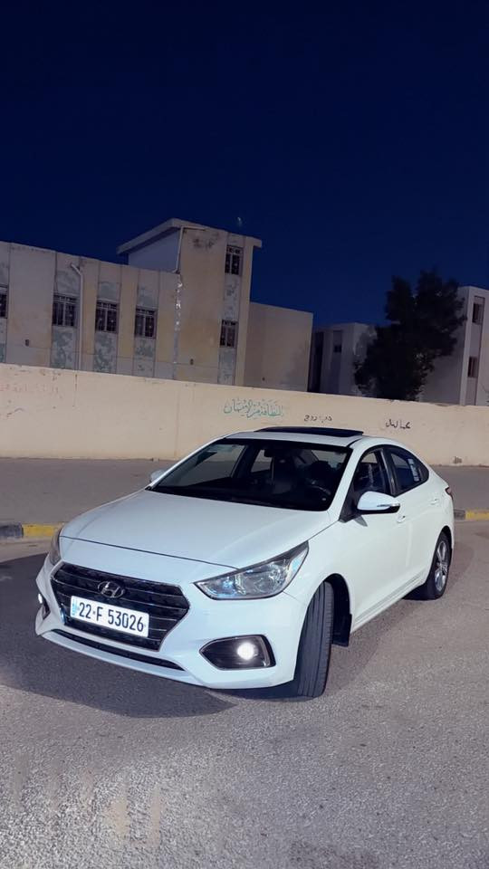 هونداي اكسنت 2019 وارد خليجي 
مكفوله كفاله عامه
مواصفاتها 
تحكمات ستيرن جهتين 
اشاير بالمري 
حساسات خلفيه 
تبريد قطعتين 
ويل كب 
محرك 1600 دوش 
نظام اي بي اس 
نظام ايكو اقتصادي بانزين 
السياره جديده 
السياره رقم اربيل الدولي
السعر120 
للاستفسار***********
