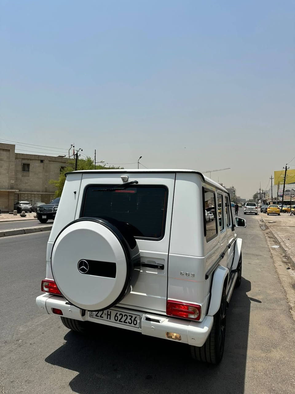 سلام عليكم ارخص جي كلاس بلعراق
واتحدى اذا اكو بهيج سعر وهيج نظافه وكولشي عل بلادي تكدر تسال وتعرف اسعارها ماشيه  120 الف
‏ G clas 2016 ايدشن وان داخل قرمدي يعني فول مواصفات خليجي اعلى فئه ضمان دولي سياره باقيه عل وضع الوكاله جديده جدا بيها صبغ قطعة وحدة جاملغ فقط كير محرك تبريد حدادية
 بصمه سلايد 
داخل شامو 
كشنان جلد 
كشنان كهرباء 
دبل رادرات 
حساسات 
 سماعات بلادي  
دبل ماوس 
ختم المارسدس 
عل كشنات كشنات تدفئه تبريد وبعد بيها مواصفات ارقام
 سنويه جديده راسن احولك عارضها اربع شدات ونص مكان السياره بغداد زيونه

رقم صاحب سيارة
***********
