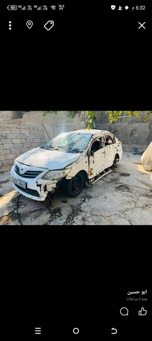 سلام عليكم اخوان للبيع كورلا موديل 2013 رقم اربيل دولي بسمي اخوان سياره تعرضت لحادث صفحه السايق كما موضح بلصور ابيع على حادثهه سياره شغاله مكاني بغداد سعر والاستفسار على الرقم ***********

