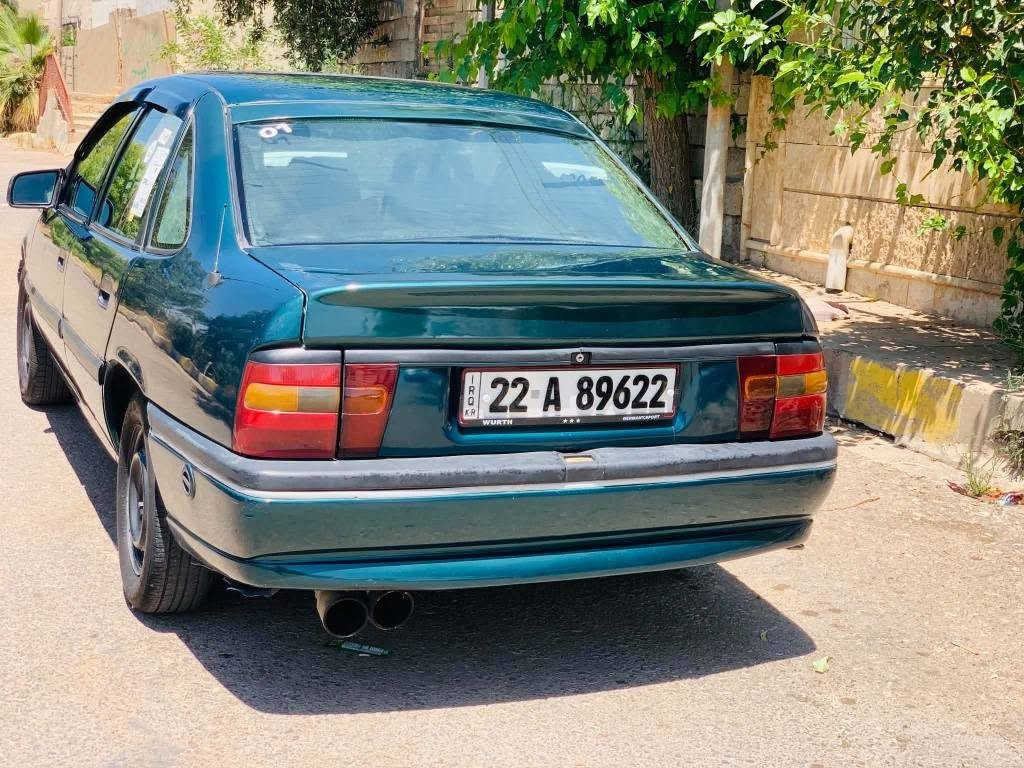 ئۆپڵ1995
مەکینە18
ڕەقەم هەولێر بەسەر چووە
شەرتی تەحویل
کۆبۆن بەنزین هەیە
یەک چاملغی لێدراوە 
خایس و ڕزیوی نیە و کاڵبونەوەی نیە
چوارتایەی لۆکک
سڵایت
هیلال و دۆسەی بیلادە***********
