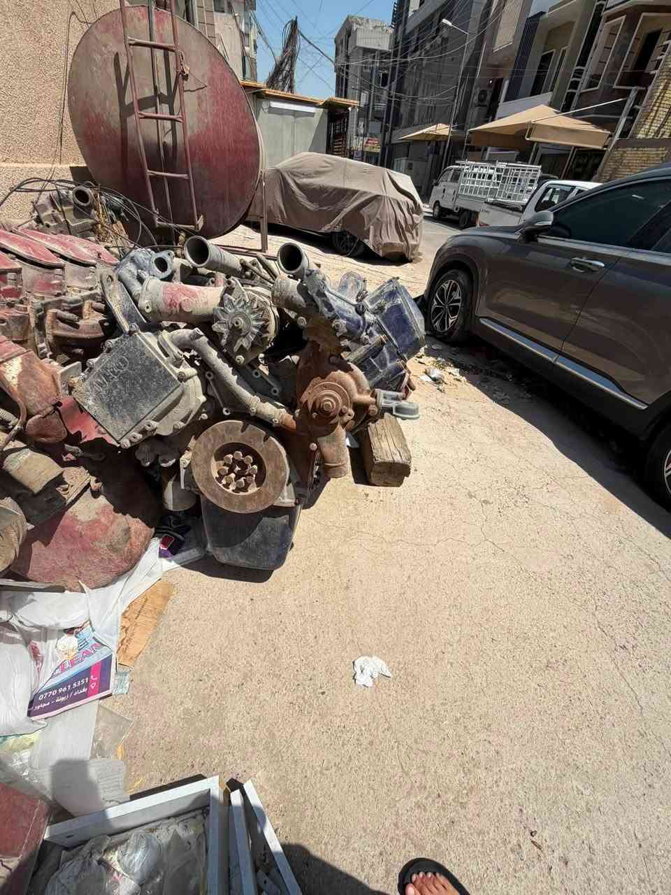 سلام عليكم مكينه افيكو ثمانيه دبل سوبر ستندر ممفتوحه بيها نفخ كامله هيه وبمها وتفرعاتها للبيع سعر 20ورقه وبيها مجال مكاني بغداد جديده رقم ***********
