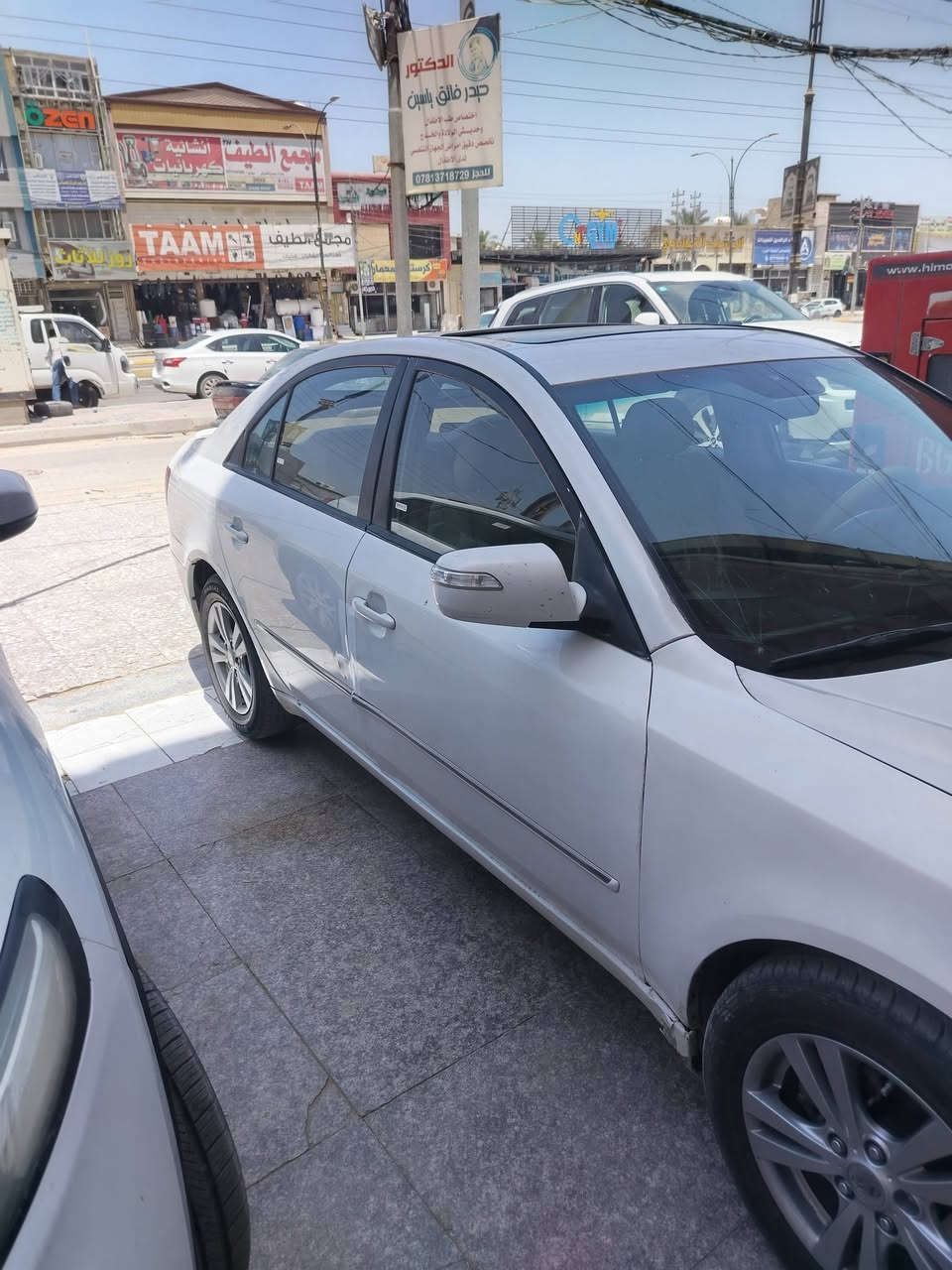 سلام عليكم سوناتا موديل 11خليجيه بيه جاملغ وبنيد حادث والباقي مكفول رقم أربيل تريد تحويل تريد وكاله تخم تاير جديد كير مكينه مكفولات تبريد ثلج السياره كامله عله اخر حبايه مكاني كربلا *********** السعر 112وبيه مجال بسيط
