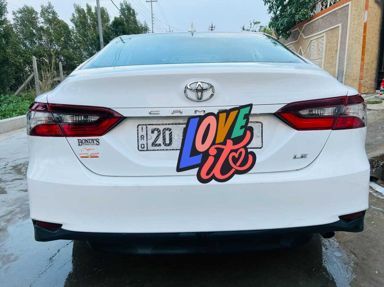 يالله
السلام عليكم للبيع او مراوس 
كامري 2023 لون ابيض رقم ديالى ب اسمي هزه ورقم جدد تحويل ثاني يوم فئه LE معرفه رادارات كشن سايق كهرباء تخم تاير صدر كير مكينه تبريد تدفئه كله جديد سياره بيها 3 قطع صبغ جاملغات 2 وبنيد حادثها كما موضح بل صور بيها فقط بدايه شاصي الايمن سحب خفيف بدايه مالته كلشي ذاكر بل منشور سعرها 188 وبي مجال مكان سياره ديالى بعقوبه 
***********
