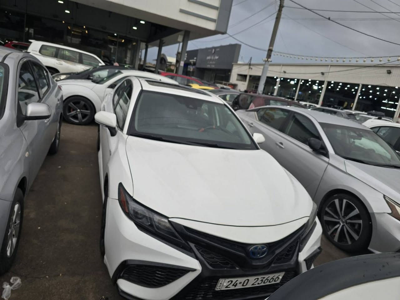 کامری 2021 
مواصفات SE PLUS هایبرد 
صيارة مو صيني امريكي هايبريد 
شاشة جبير 
سماعات gbl 
كشنات حار بارد 
رادار امامي اخلي اجانب يعني 360 درجە
حساسات 360 درجە 
سيارة بصمة
سيارة سلايد
سيارة رادا خط سريع
سيارة فول فول للئخير 
الحادث مالتة فقط بونيد بدون دواخل 
ارباك فقط ستيرن طاك باقي سليم 
السيارة لون مميز ابيض احلا لون في كامري 
كير محرك كهربائيات كلة بشرط
ولل اي تفاصيل اخر هاذ رقم 
*********** اكر, نينوى
