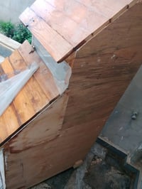 قفص طيور زينه قفص مرتب وما بيه كلشي نضيف وجديد لخشب ماله نوع ثقيل سعر ...