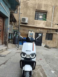 دراجة شحن وحش الكون جديد زيرو استعمل 15 يوم 6 بطارية مسطرة وصل موجود 0...