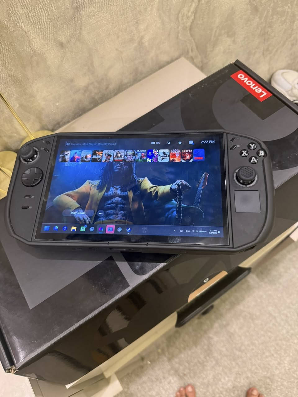 Z2extreme
8.8 oled 144 HZ

الذاكره 2تيرا
الرام 32

الجهاز بطارية 100 جديد  مستخدم اقل الشهر

حساب كيم باس 3 اشهر+حسابات ستيم

 ولاصق شاشة اضافي ورام 1 تيرا اصلي سان ديسك مشترية لوحدة ب190 الف

العاب الفايف كلها شغالة

الجهاز باقي بيه 800 كيكا فارغ يعني حمل براحتك يا العاب تريدهن عادي✋🏼😋

كامل الملحقات 

السعر مليون و950 الف قابل للتفاوض والجديد معروف سعرة

لحد يكسر بحلال الناس الشراي فقط يخابرني او يراسلني وتساب

مكاني بصره  وعندي توصيل فقط لبغداد***********
