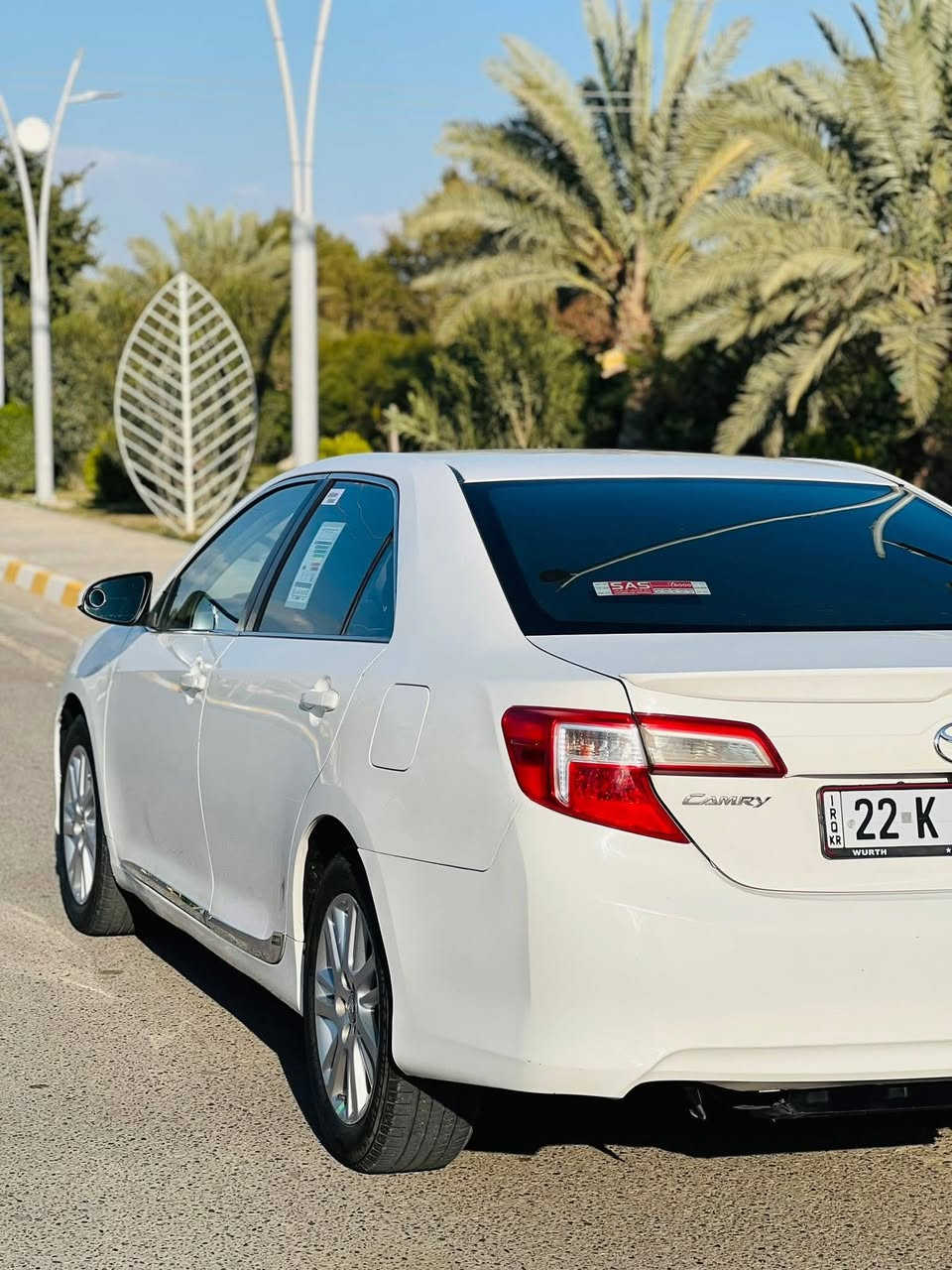 سلام عليكم كامري خليجي 2013 للبيع سياره بيها بنيد صبغ بدون داخل وبيها الباب الخلفي مبدل بلادي والباقي كفاله عامه شرط سياره جديده ومتحتاج اي مصرف وبعد احلا من الصور رقم اربيل هزه وسنويه جدد لل 2030 بأسمي شرط التحويل 
مكاني تكريت القادسيه للستفسار 
*********** 
السعر 128 ومجال بسيط اعتذر عن الاقساط والوعده
