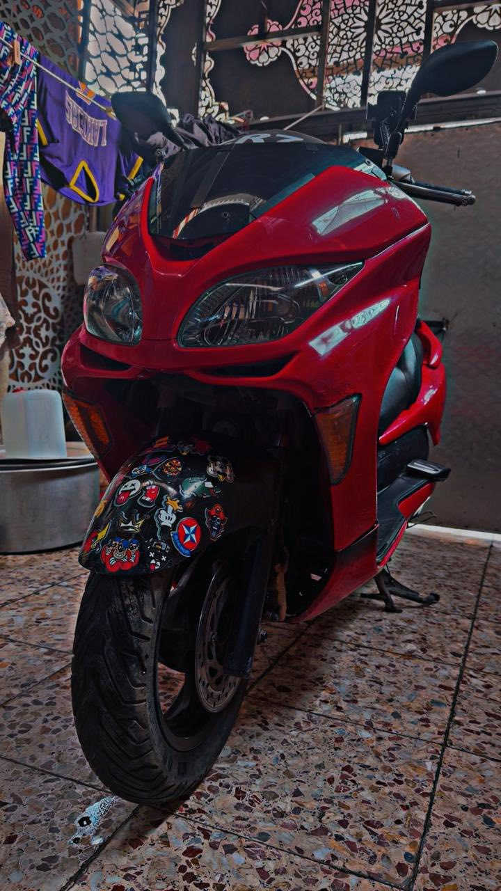 فـورزا 09 كرستال 7 نمر الدراجه نضيفه وعليها ادامه جديده ، سعرها ١٢وبيه مجال مكانها بغداد الشعب ***********
