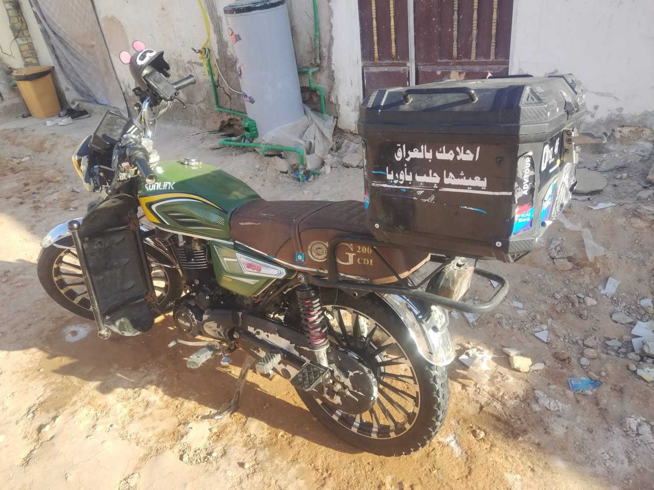 دراجه سافان مديل 25 دراجه اصولي أوراق كامله بلادي على وضع شركه محرك بلادي سعر 800  وبيهه مجال الرقم ***********
