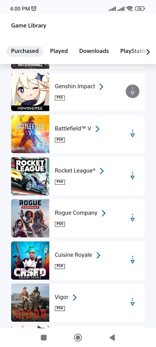 سلام عليكم
هذا حساب بلايستيشن للبيع سعره فقت 20 فساتباي أو أسيا


**إذا كنت صاحب هذا الإعلان وتريد حذفه لأي سبب، رجاءا أرسل رسالة إلى الدعم الفني**