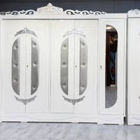 غرفة نوم • نجارة عراقية • صبغ مرمر