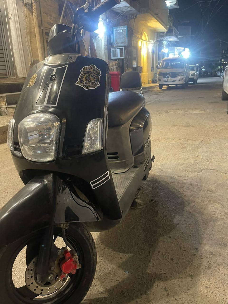 سلام عليكم حبايب دراجه منغولي البيع عنوان شارع حيفا ***********
