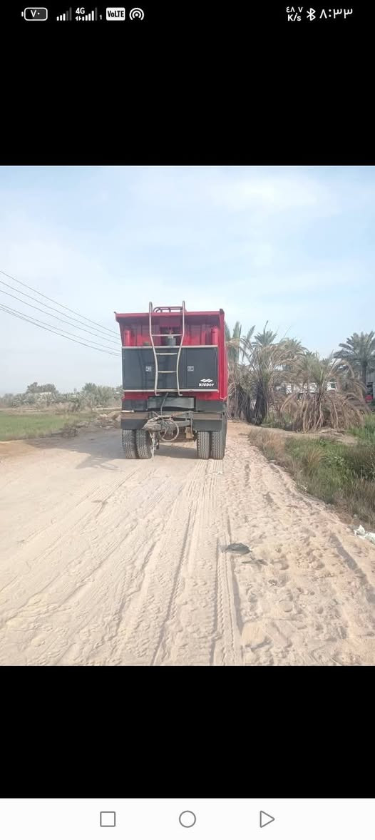 سلام عليكم مقطوره للبيع تخم تاير صاج مصانع ابو داوود فلوجه
***********
