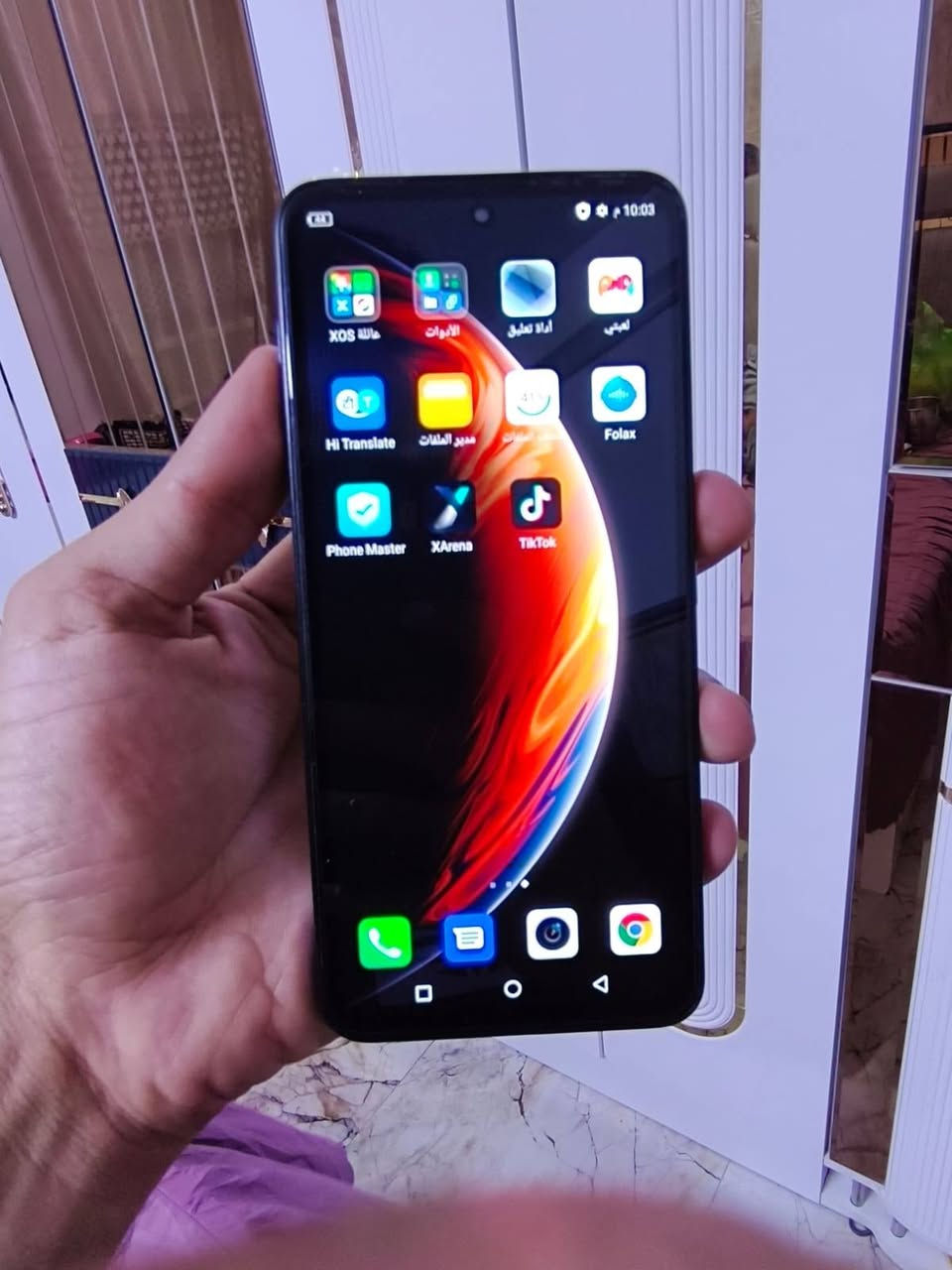 سلام عليكم شباب عندي جهاز انفنكس وحش الالعاب😍
✅️انفنكس زيرو اكس برو Infinix Zero X pro❤️
✅️ذاكرته 256 كيكا بايت❤️
✅️ولعشوائيه 18 كيكا بايت❤️
✅️بطاريته 7000 ملي امبير انسه الشحن ❤️
✅️ببجي 90 فريم❤️
✅️جهاز مبدل ضهر فقط مكفول كفاله عامه❤️
✅️سعره 160 الف قفل قفل❤️ 

مكاني بغداد حسينيه مال راشديه👈 ***********👉
متواجد وتساب فقط 😍
