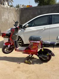 دراجة شحن • استعمال قليل • 5 بطاريات 32أمبير