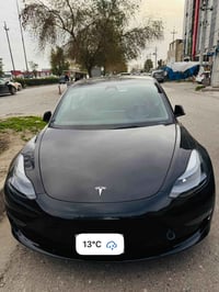 تيسلا 3 موديل 2023   ماشي 38.000 كم   رقم اربيل   بدون دواخل بدون ايرب...