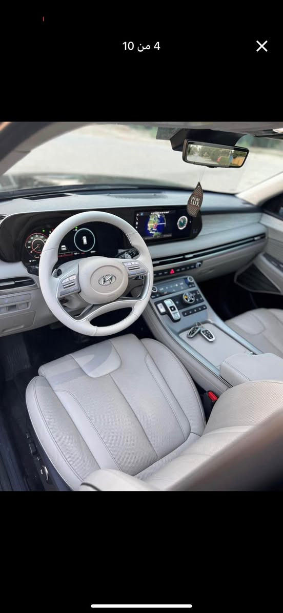 سلام عليكم لبيع هوننداي بليسايد 
موديل 2023 
فته كلكرافي 
أعلى فهة واحد على واحد 
تحكم بصمه تقدام وترجع
ماشيه 23الف 
حجم المحرك 6سلندر 3800
مواصفات سيارة كشن مساج
خمس كاميرات سقف كنتاره فتحه سقف 
بانورما قيادة ذاتية رادارات خلفيه وجانبية ومامية تدفئه تبريد وضعييات قيادة دخول بصمه ذكي نقطه عمياء شاحن لاسلكي مثبت سرعة مرايات جانبية هيتر وبعد بيه هوي مواصفات سيارة 

سياره حادثه تبديل قطعتين اصليه وقطعتين صباغ 

سياره مكانه بصره جمهورية 

سعر سياره 260 وبيه مجال للبيع مستعجل 

رقم اتصال ***********

***********
