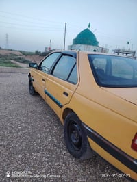 بيجو 405 موديل 2009 مصفرة هيئه وغرامه سنويه جديدة رقم انكليزي بسمي الس...