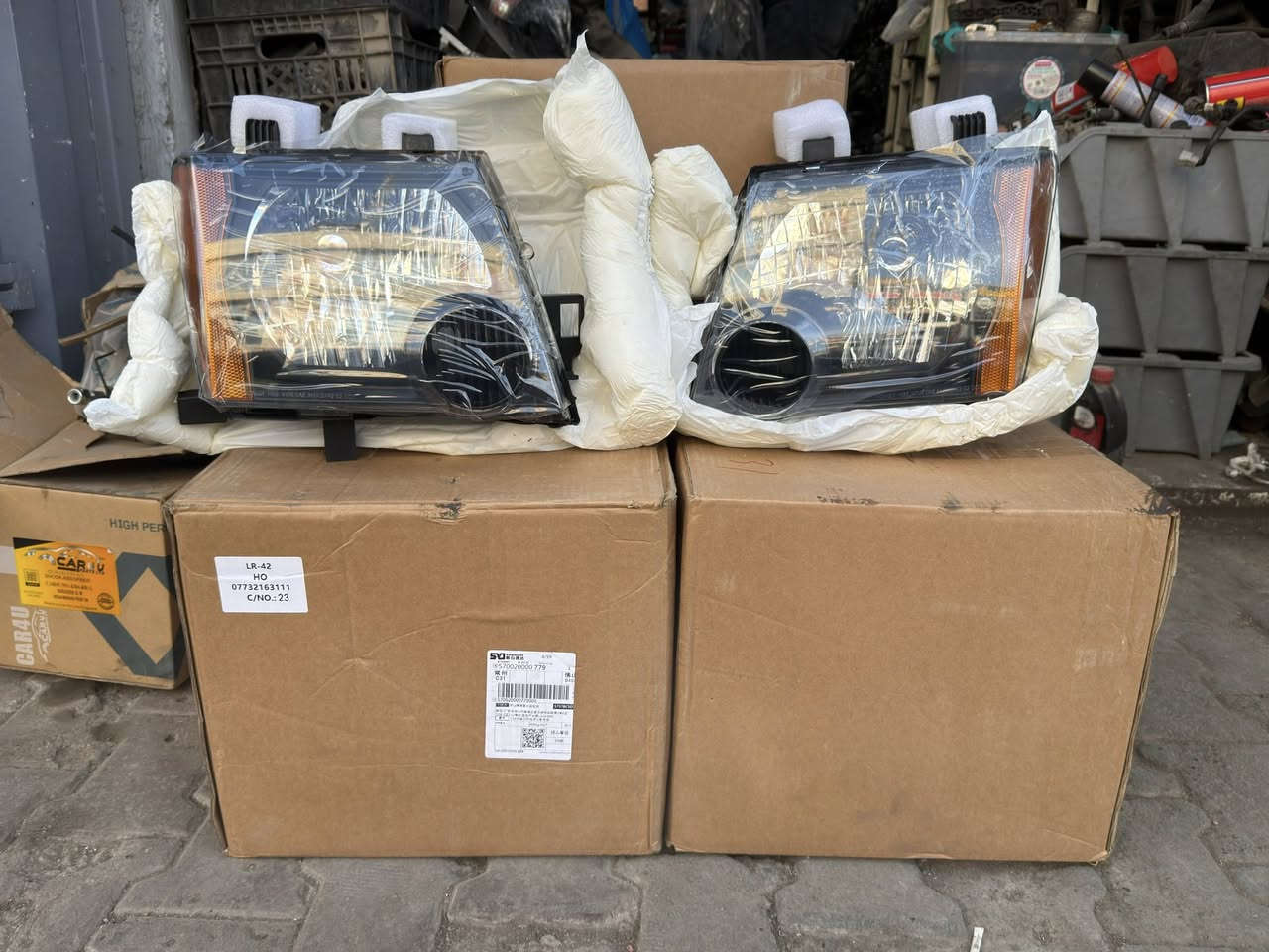 الريان لتجاره ادوات السيارات

تتوفر لدينا ادوات نيسان عام . فيرسا . تيدا . سني هني .  سنترا . سني ياباني . مكزما . التما . روج . باثفيندر . اكستيرا . فيرسا شكل الهندي . وفيرسا مكسيكي . واكستريل 

تتوفر ادوام احتياطيه تجاري /اصلي/مستعمل  
العنوان :بغداد العلاوي شارع 6
اوقات العمل :من ٧صباحا الى ٣مسأ 
ايام العمل :جميع ايام الاسبوع
يتوفر خدمه 📦 توصيل لجميع محافضات العراق بسعر ١٠ الف 
وداخل بغداد بسعر ١٠ الف 
للاستفسار المراسله او الاتصال 

عنوان المحل العلاوي شارع 6 . تقاطع مستشفى الكرامه

***********📱
 0778 104 5369
