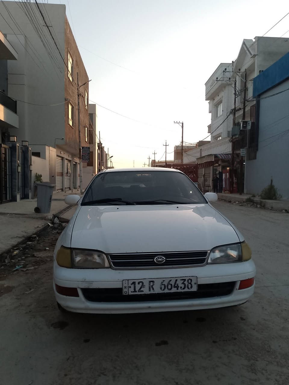 السلام عليكم/ للبيع السعر ٥٨ بيها مجال 
كورلا فرخ بطه موديل ١٩٩٣ 
رقم نينوى جديد 
محرك حجم ٢٠ 
كير ومحرك بشرط تبريد ثلج 
السياره بدون ضرر ع وضع الشركه ببها شبر بجاملغ الخلفي فقط وببها ملاحضات موضحه بل منشور  السياره جاهزا الموقع التعليم العالي مجمع النور لتواصل ***********
