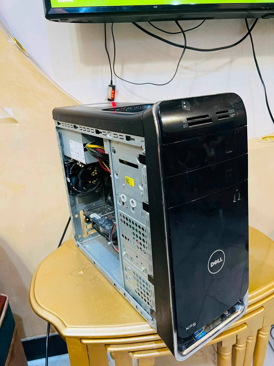 شلونكم شباب 🌹

                                       PC للبيع

🔹 المعالج: Intel Core i5-3470 @ 3.20GHz (4 Cores)

🔹 كرت الشاشة: NVIDIA GeForce GTX 1050 Ti 4GB GDDR5

🔹 الرامات: DDR3 16GB

🔹 المذربورد: Dell XPS 8500 Motherboard

🔹 الهارد: SSD 128GB + HDD 2TB

🔹 التبريد: المشتت الهوائي الأصلي للمعالج

🔹 الباور سبلاي: Dell Original 460W

🔹 النظام: Windows 11 Pro 64-bit

🔹 يدعم دقة: Full HD 1080p

الجهاز نظيف وشغال بدون أي مشاكل.

السعر(320)وبيها مجال للاستفسار اكثر خاص


**إذا كنت صاحب هذا الإعلان وتريد حذفه لأي سبب، رجاءا أرسل رسالة إلى الدعم الفني**