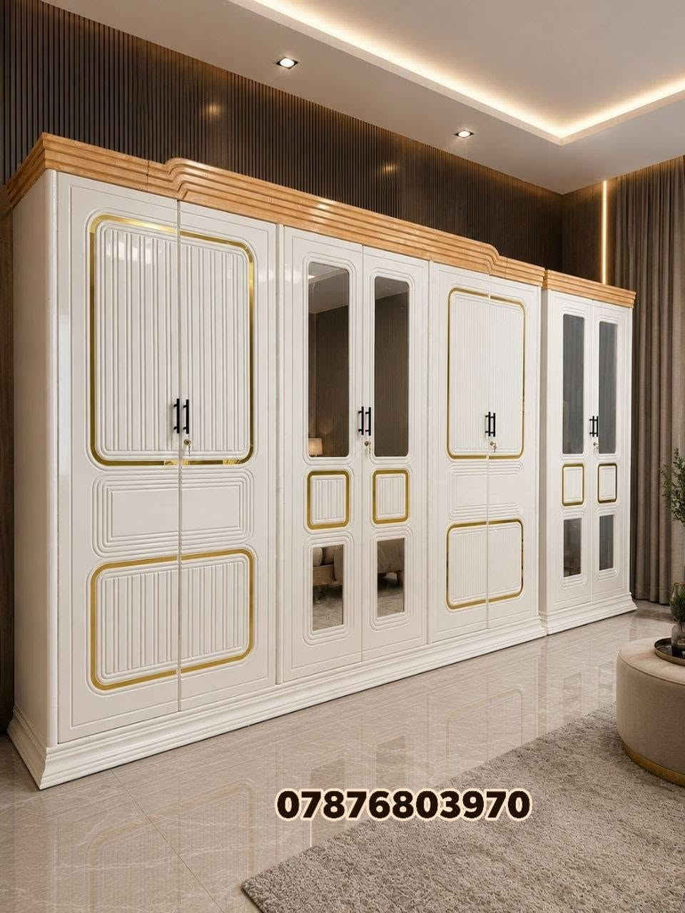 🔥 فخامة تُحكى... وجودة تثبت نفسها 🔥
غرفة نوم ملكية بتصميم راقٍ وتشطيب فاخر ✨
✅ نجارة عراقية 100% ✅ 6 أبواب مع ملحق داخلي ✅ لون أبيض أنيق مع تعتيق بيجي ولمسات سيبو ذهبي فاخرة ✅ تتكون من 10 قطع متكاملة ✅ مجرات سكك حديد ثقيلة التحمل ✅ ظهر چرجوبة شد براغي دفن لثبات وقوة أعلى ✅ داخل صاج طبيعي ✅ واجهات CNC حفر بالخشب بدقة وإتقان ✅ دوشمة خياطة يدوية فاخرة ✅ شازلون مع خزن عملي وأنيق
📏 القياسات: ▪️ الارتفاع: 2.60 م ▪️ العرض: 3.30 م ▪️ زاوية الملابس: 115 سم بارتفاع وعمق الكنتور
السعر مليون و950


**إذا كنت صاحب هذا الإعلان وتريد حذفه لأي سبب، رجاءا أرسل رسالة إلى الدعم الفني**