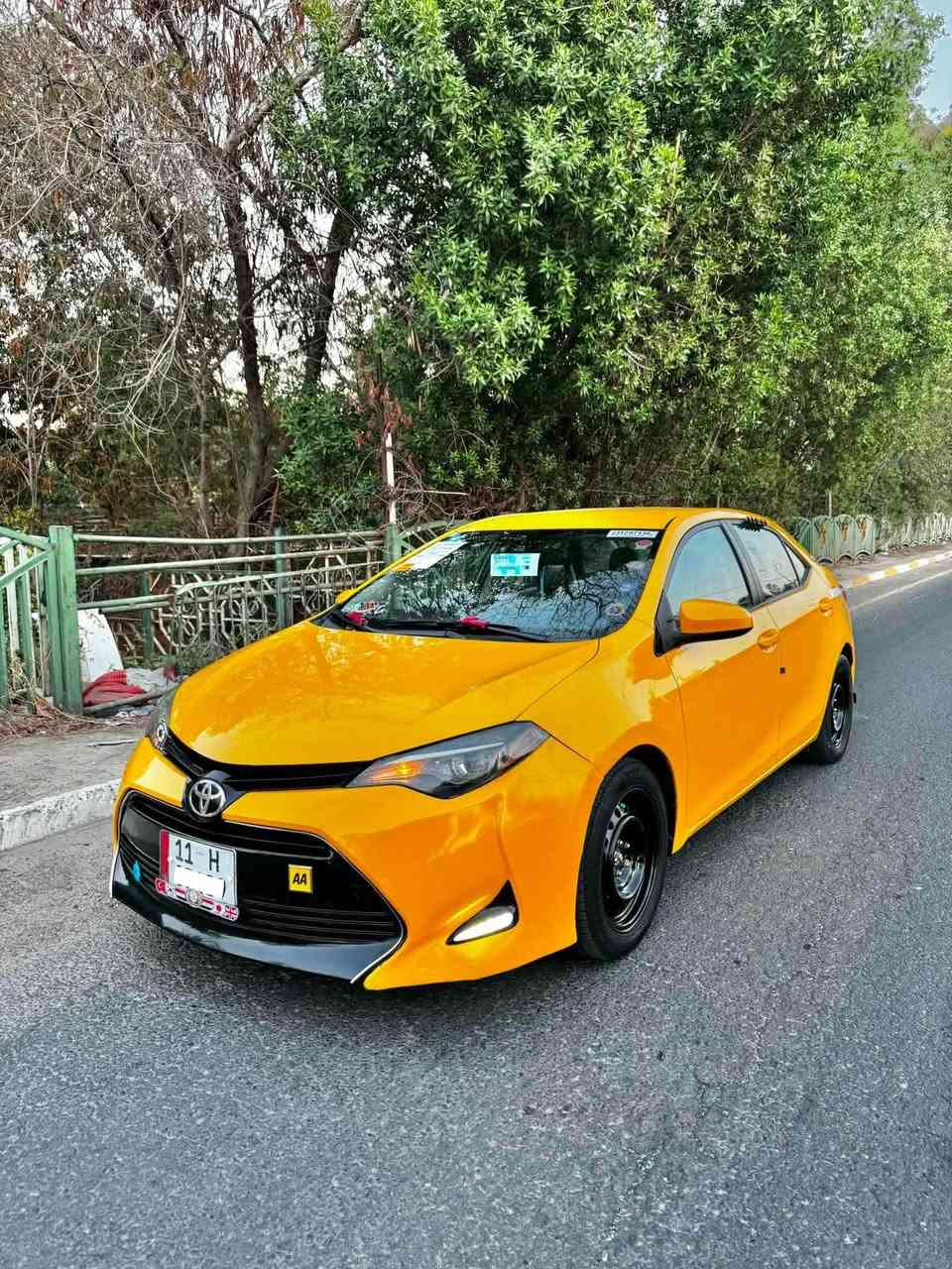 السلام عليكم
كورلا  2018 يباني اصل 
مكينه 1800
محرك كير تبريد نضافه 100%
منضومه غاز بيها ☺️
ماشيه 70 لف 
تحكم استيرن فول 
شاشه +كامره
رادر  
منضومه زنون 
تخم تاير دلوب يباني 
دوشمه جديده

كهربائيات جديده صدر امامي خلفي جديد 
 سياره جاهزه من كلشي استخدام شخصي  ممشتغله تكسي ابد 
رقم بغداد دولي بسمي مصفره من كلشي تحويل مباشر

وارد أمريكي حادثها جاملغ خلفي بدون ايرباك 
السعر.115وبيها   مجال 
***********مكاني بغداد

