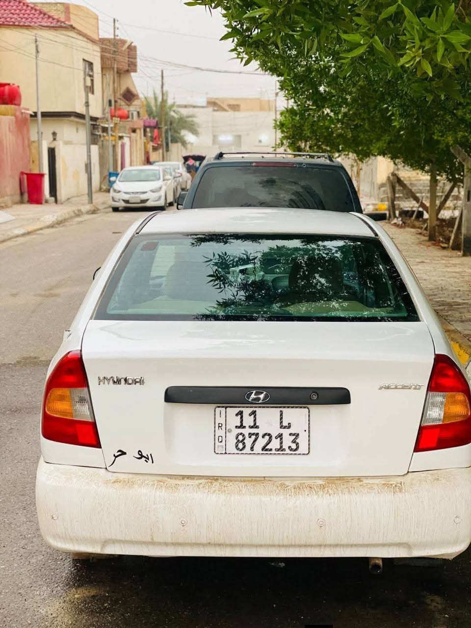 السلام عليكم سيارة للبيع مكاني كربلاء المقدسة رقم انكليزي بغداد بسمي تحويل مباشر اكسنت موديل 2000 مكينة 1600وكير كفالة مصبوغ جمالية سيارة حلوة مالت جناي مكاني كربلاء المقدسة حي العسكري اريد ابيع مستعجل متحاز عندي بناء رقم موبايل *********** السعر 52 بيه مجال للشري
