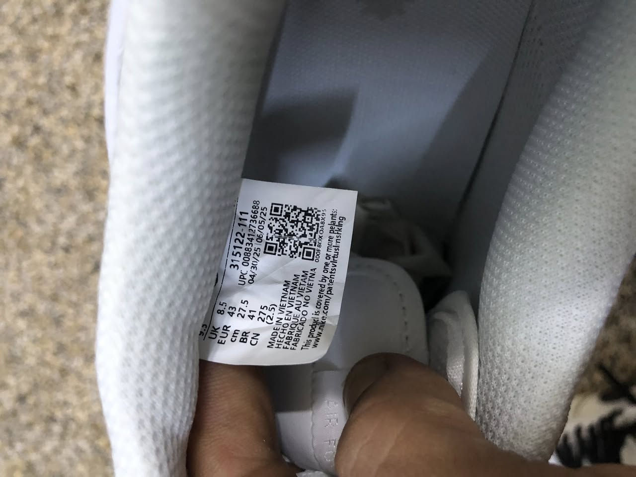 نايك اصلي باركود شغال
قياس 43
سعر 25
توصيل جميع محافظات 5


**إذا كنت صاحب هذا الإعلان وتريد حذفه لأي سبب، رجاءا أرسل رسالة إلى الدعم الفني**