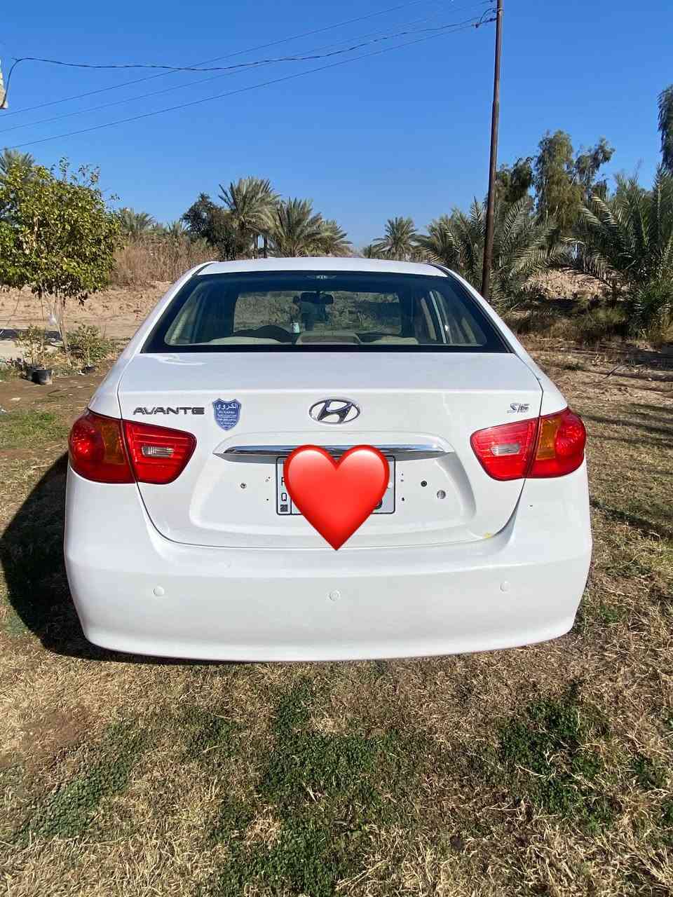 سلام عليكم 
افانتي موديل 2009
رقم بغداد دولي تحويل مباشر هزه ورقم جديد 
تخم تاير جديد
صدر جديد 
تبريد ثلج 
السياره بيها ٣مكانات صبغ
ابيعك ٣ قطع صبغ 
محرك 1600 المرغوب دكشن عالي جديد لا تبخير ولا تنقيص 
السياره جديده برقي ما مفتوح بيها السياره خير من الله تبريد لمس              مكان السياره بابل جبله 
الاستفسار ***********
