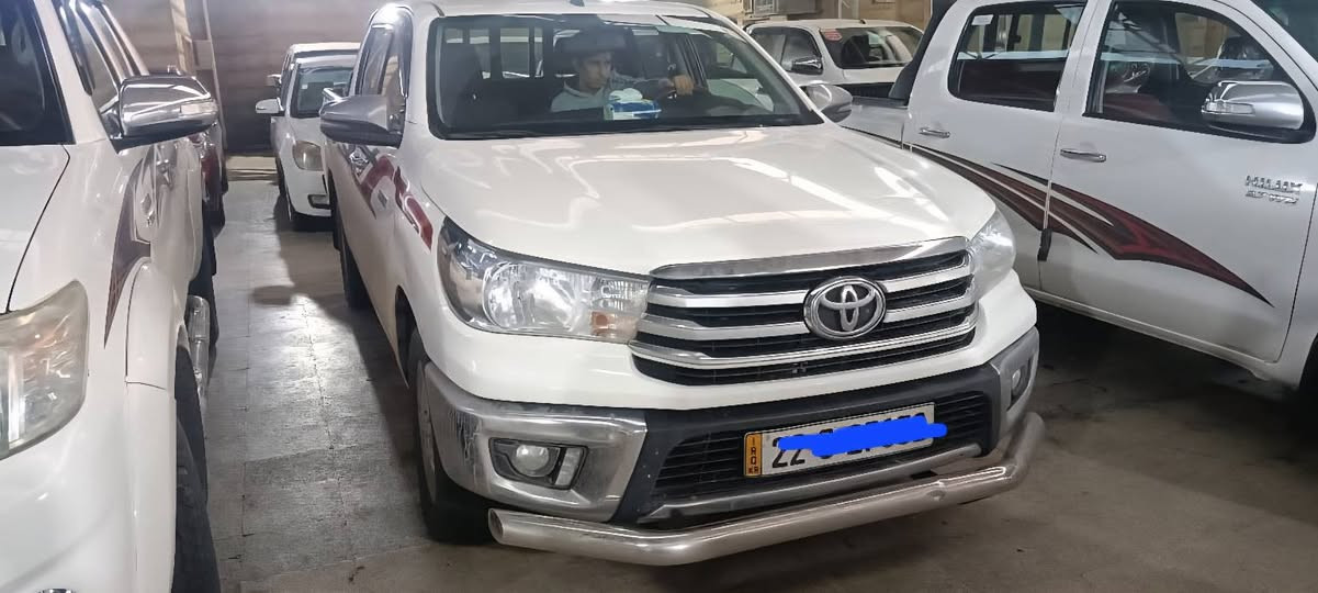 هايلوكس للبيع موديل ٢١
ماشيه ١١٩ سيارة مكفوله 
اوتوماتيك تشغيل بصمه 
رقم اربيل تحويل 
السعر ٢٦٠ ورقه 
مكاني موصل 
***********
