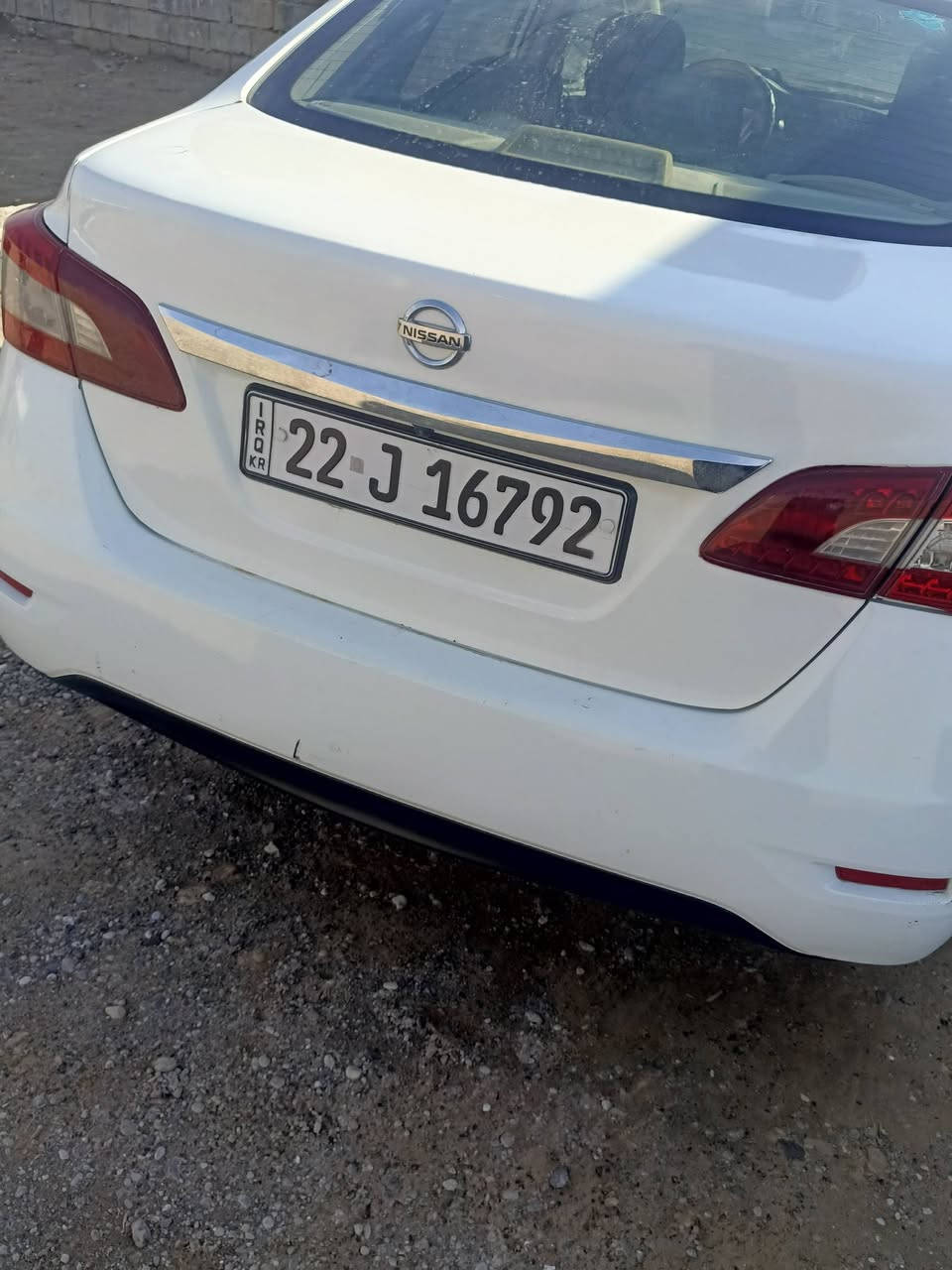 السلام عليكم
نيسان سنترا 2016
مصبوغ حزام 
كير ومحرك شرط
رقم اربيل تحويل مباشر 
السعر 100 وبيها مجال 
رقم الهاتف ***********
