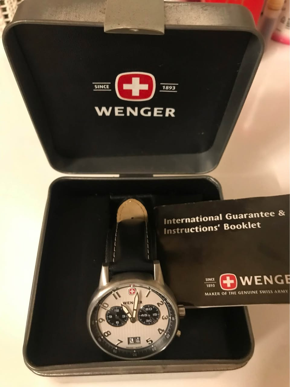 ساعه سويسري اصلي
من المطار
ليست كوبي
سعر الشراء ٣٠٠ دولار
سعر البيع ٣٠٠ الف دينار فقط 👌🔥🔥🔥 بغداد, العراق


**إذا كنت صاحب هذا الإعلان وتريد حذفه لأي سبب، رجاءا أرسل رسالة إلى الدعم الفني**