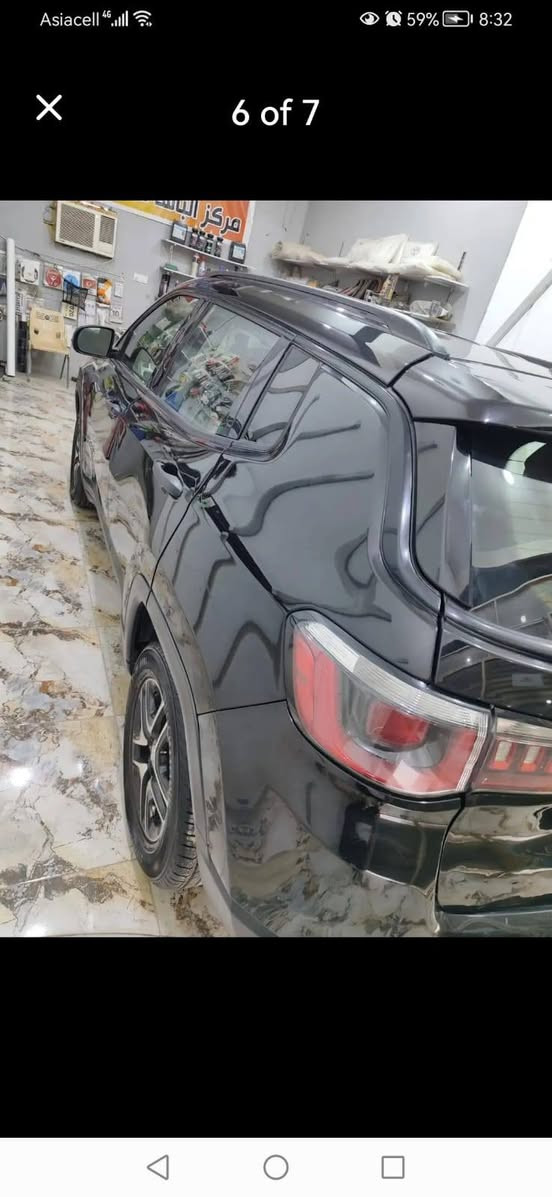 🚗سيارة للبيع  

🔹النوع :جيب كومباس  
🔹 الموديل:2017موديل شكل 18
🔹 الضرر :حادثها من جانب بيها 3 قطع صبغ  
🔹 اللون:اسود  
🔹 الكير : جيد جدا 
🔹المكينه :  ممتازه
🔹تبريد : خير من الله

رقم :بابل - تحويل ثاني يوم

📍العنوان :حله- مركز المدينة   

✅ الحالة: ممتازة / نظيفة جداً

📞 للتواصل:***********

💰السعر ١٠٣
