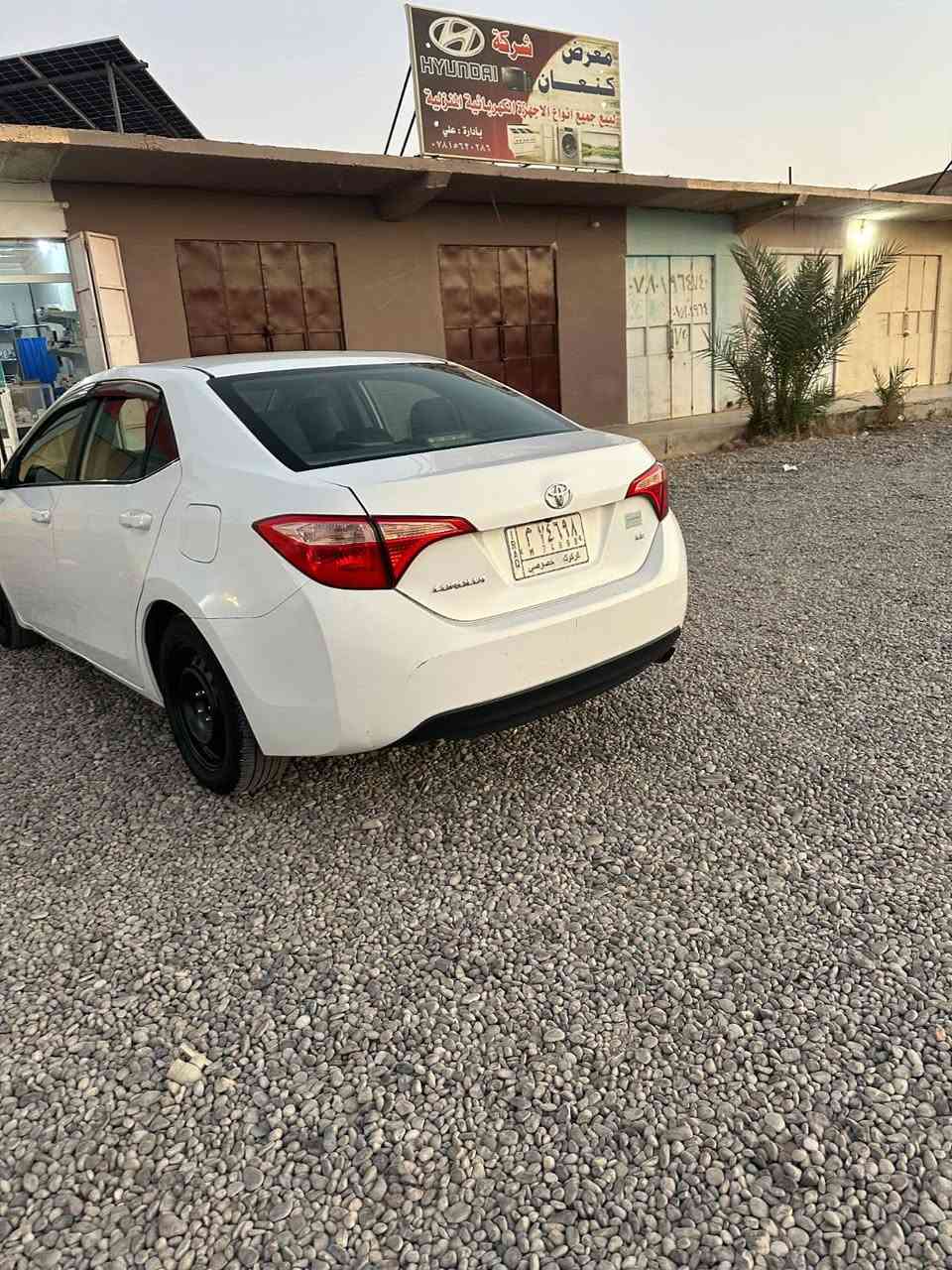 السلام عليكم.  كورلا ٢٠١٨ للبيع  بيهه رش باب خلف السايق فقط ب امريكا بدون معجون  رقم كركوك مشروع وطني ب اسمي. جاهزة من كلشي. السعر  150 وبيها مجال للاستفسار  ***********
