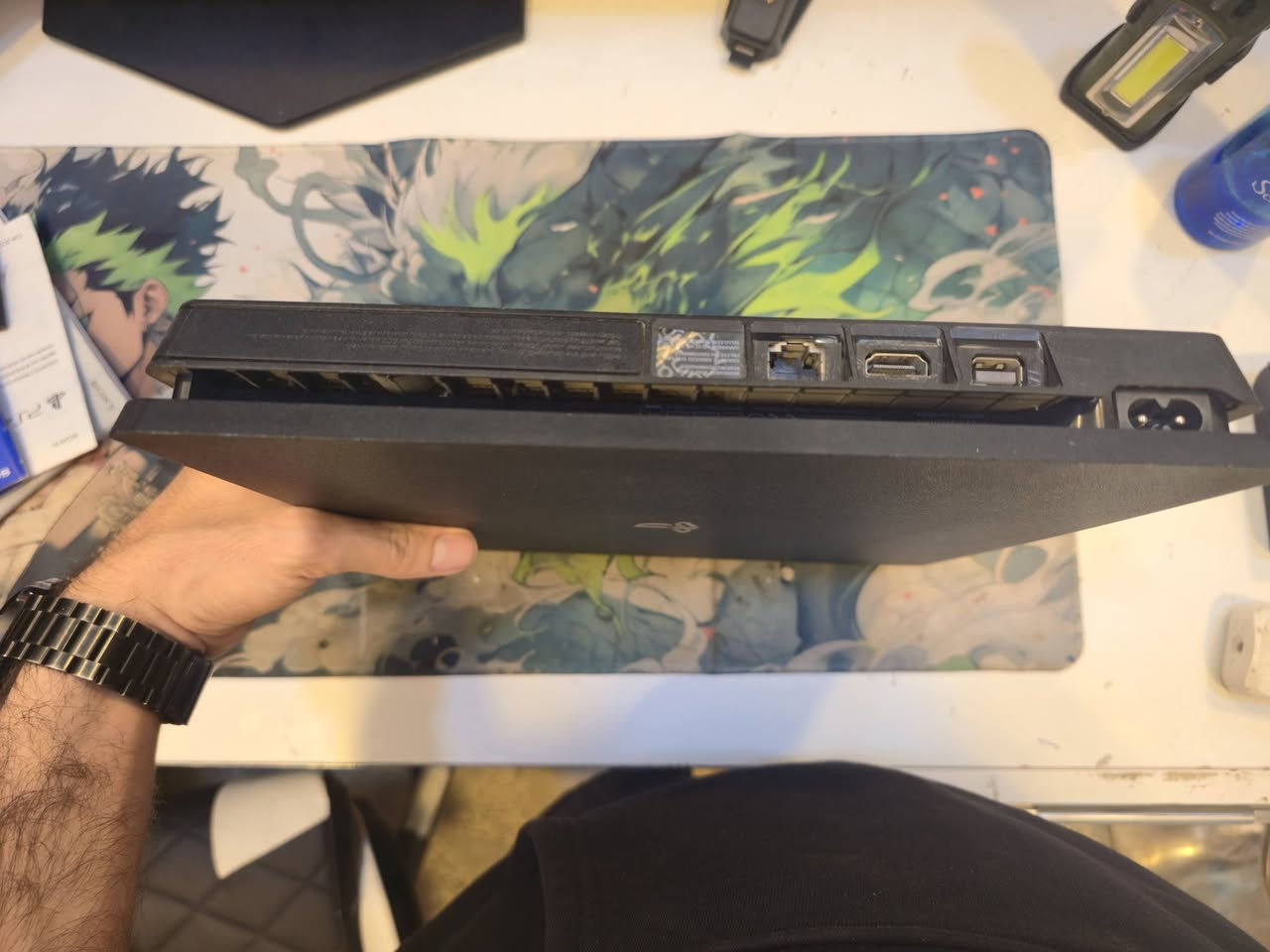 السلام عليكم

للبيع
PS4 Slim 500G
جهاز PS4 سليم ذاكرة ٥٠٠ كيكا مع ٢ جوستيك
وكيبل بور وكيبل شحن 
الجهاز مفتوح للتنظيف فقط وبي ضمان فحص اسبوع الجهاز غير مهكر ويدعم الاونلاين

السعر ٢١٠ الف والتوصيل مجاني لجميع محافظات العراق


**إذا كنت صاحب هذا الإعلان وتريد حذفه لأي سبب، رجاءا أرسل رسالة إلى الدعم الفني**