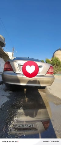 مارسيدس بينز غواص موديل 2003 فول مواصفات فتحه بصمه تدفئة تبريد  تحكم س...