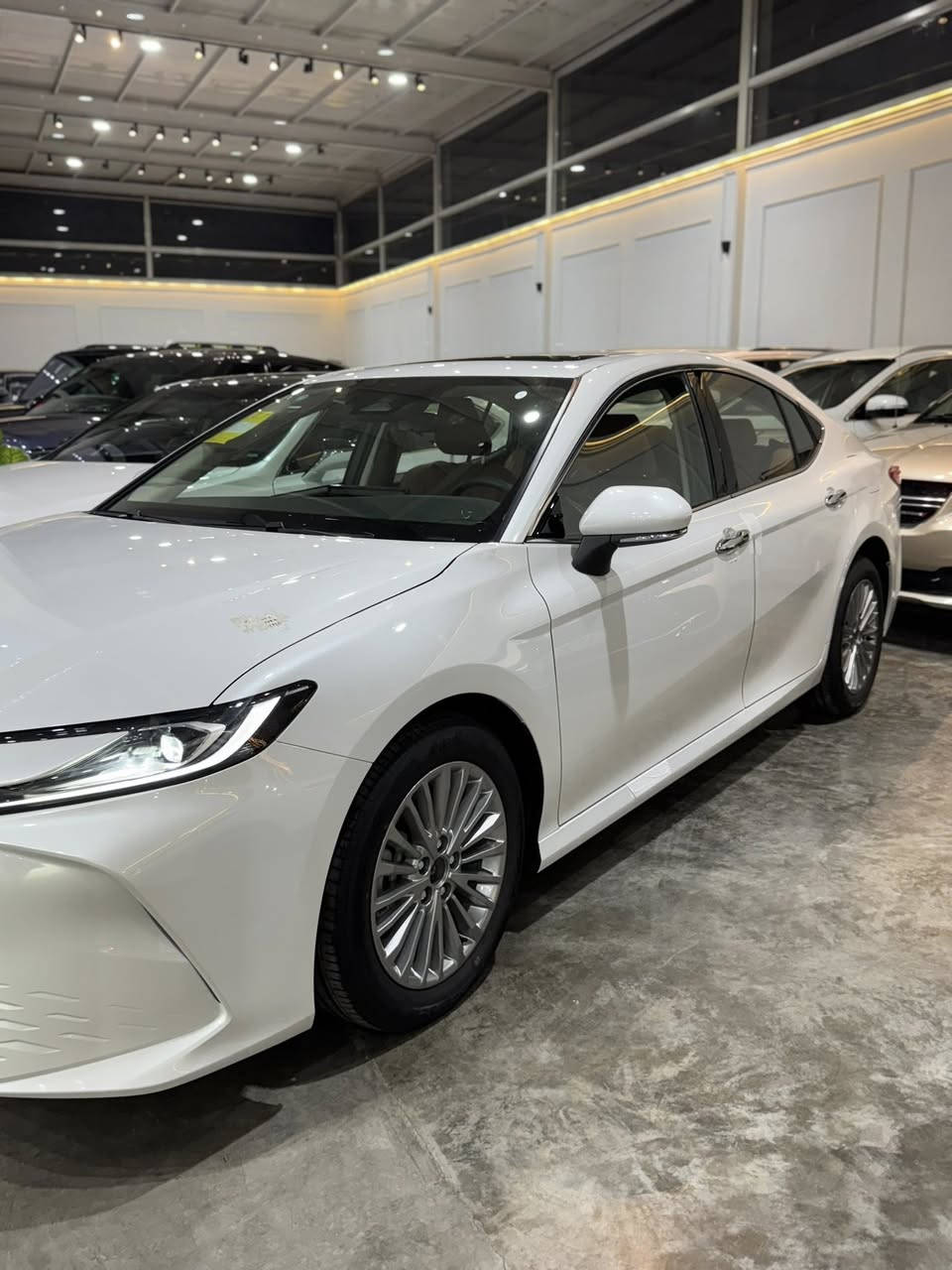 تويوتا كامري هايبرد 2025 
‏‼️ Toyota Camry Hybrid ‼️

اليكم التفاصيل الآتية:

‏🚘 Zero 
🚘 الموديل 2025
🚘 سعة المحرك 2.0L هجين
🚘 عدد AIR BAG 9 
🚘 حساسات خلفية
🚘 لايت زينون + LED
🚘 فتحة سقف
🚘 4 دسك
🚘 قبضات أبواب من الألمنيوم
🚘 مفتاح التشغيل بصمة 
🚘 شاشة 
🚘 كاميرا
🚘 الانارة الداخلية LED
🚘 المقاعد جلد 
🚘 تتسع المقصورة ل 5 ركاب
🚘 مثبت السرعة Cruise
🚘 المودات والأوامر الصوتية
🚘 أوضاع القيادة  Drive Mode
🚘 فحص أنظمة السيارة 
🚘 حساسات ضغط اطارات  
🚘 مقود جلد حياكة 
🚘 تبريد شاشة
🚘 قطعتين تبريد
🚘 هاند بريك كهرباء 
🚘 ا ABS
🚘ا Auto Hold  أوتو هولد
🚘ا ISOFIX  مثبت مقعد الطفل
🚘 رادار 
🚘 تحديد المسار
🚘 نظام مانع الانزلاق
🚘 اشارة في المرايا الجانبي
🚘 مخرج منفذ الطاقة ⚡
🚘 ا  Bluetooth / type c
🚘 شاحن هاتف Wireless 
🚘 مقعد السائق كهربائي وايضاً الراكب
🚘داخل جلد لون جملي
للاستفسار *********** محمد الخزعلي 
📍 العنوان بغداد جكوك شركة 
📌شركة سما القزاز
