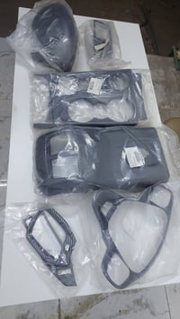 أرضيات جلد • حماية دواسات ٨ قطع • كابوت فايبر