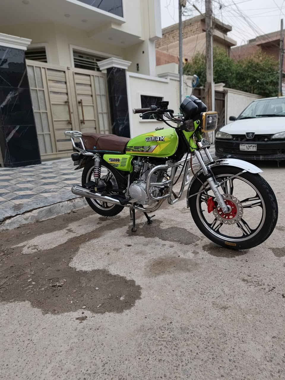 سلام عليكم دراجه مديل 2024 دراجه كفاله عامه مرغي ما مفتوح بيه خمسه كير دراجه ماشيه 1500 الف اخت زيرو اي نقص ما بيه سعر 750 و بيه مجال قليل بكاني بغداد حي جهاد رقم ***********
