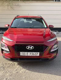 هونداي كونا 2020 لون احمر محرك 2000 دوش كير AT  داخل لونين اسود ورصاصي...