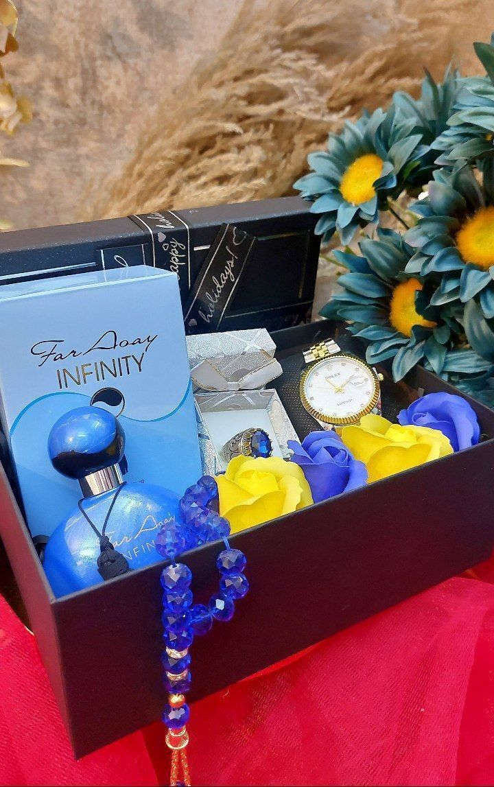 😍هدايا ويانة غيرررر 😎❤️
❤️بوكس هدية رجالي راقي جدا  ❤️ 
يتكون من  
🔥ساعه ومسبحه رولكس ومحبس 
🔥  عطر بوس 
🔥معطر جسم 

- بكج ماركة رولكس 
١_ساعه (رولكس) 
٢_ سبحه كرستال درجه اولى  ومحبس 
٣_عطر انفنتي 

هالمره العرض كلش حلو وأنيق بكج رجالي مميز❤️مع علبه خاصه ومميزه
#مميزات البكج❤️❤️
✅طلاء ثابت
✅ضد الماء
✅ضد الخدش
✅تحتوي على التاريخ

- عطر     انفنتي 
عطر ، عبيره رائع وجذاب يجعلك تطلق العنان لمشاعرك


**إذا كنت صاحب هذا الإعلان وتريد حذفه لأي سبب، رجاءا أرسل رسالة إلى الدعم الفني**