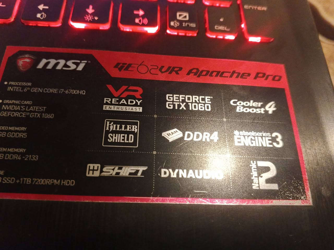 لابتوب كيمنك msi فول مواصفات
المواصفات مذكورة بصور
سعر650بي مجال المكان بصرة 
ابي الخصيب حمدان 
***********
رجاءا المو شراي لا يراسل ولا يتعبني ويا
