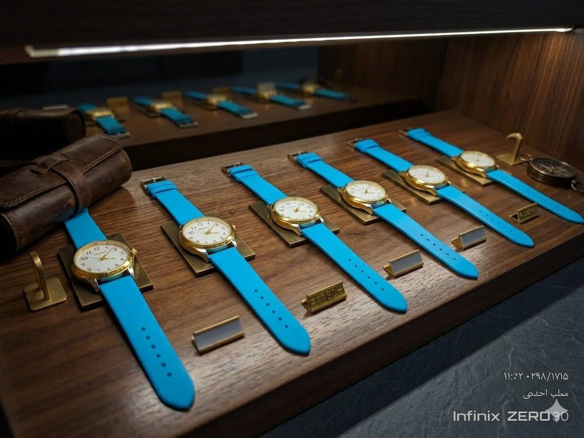 ✨ ساعات نسائية تجنن - كولكشن جديد ✨ 
للي تحب التميز والأناقة، جبنالكم وجبة ساعات تخبل وبألوان تجنن:
 * 🔹 الأزرق الملكي: فخامة ونقشة جلد تمساح (للمناسبات).
 * 🔹 السماوي الناعم: بساطة وأناقة للدوام والطلعات اليومية.
 * 🔹 الأزرق المودرن: أرقام ذهبية بارزة وشغل كولش عصري.
 * 🔹 الأبيض الرقيق: موديل الفراشات للبنوتات الرقيقات.

✅ سير جلد مريح، ألوان ثابتة، وتصميم يظبط بالإيد.
سعر القطعه (3 الاف فقط) 
استوديو الجوادين شارع حي الحسين ـ قرب سيطرة الألبان القديمه 
#ساعات
#نسائية
#هدايا


**إذا كنت صاحب هذا الإعلان وتريد حذفه لأي سبب، رجاءا أرسل رسالة إلى الدعم الفني**