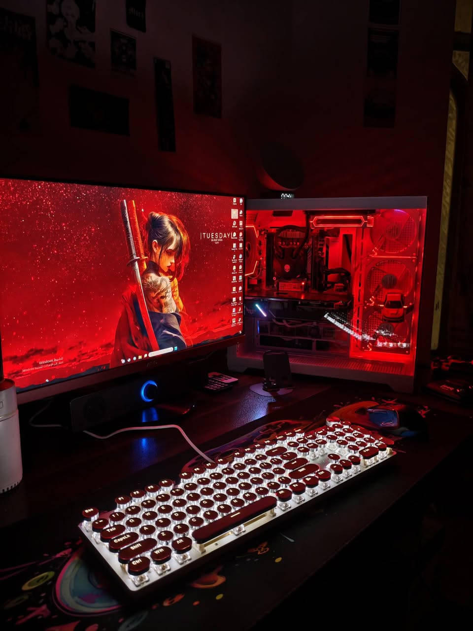 كيس للبيع
Intel xeon xeon e5 2650v4
16gb ram 
Rx5600 xt Asus tuf gaming 6gb
كيس جديد ويا 4 مراوح argb كاملات وية الهب وكل التفاصيل 
PSU 750watt 80 bronze
مبرد مائي للمعالج من شركة Alienware 
وياها كنترولر كيم سير وماوس وكيبورد 
سعرها 675 وبيها مجال بسيط القطع كلها جديد والمعجون والتفاصيل كلها جديد والكيس استخدامي الشخصي وجمعتة بايدي
رقمي ***********
