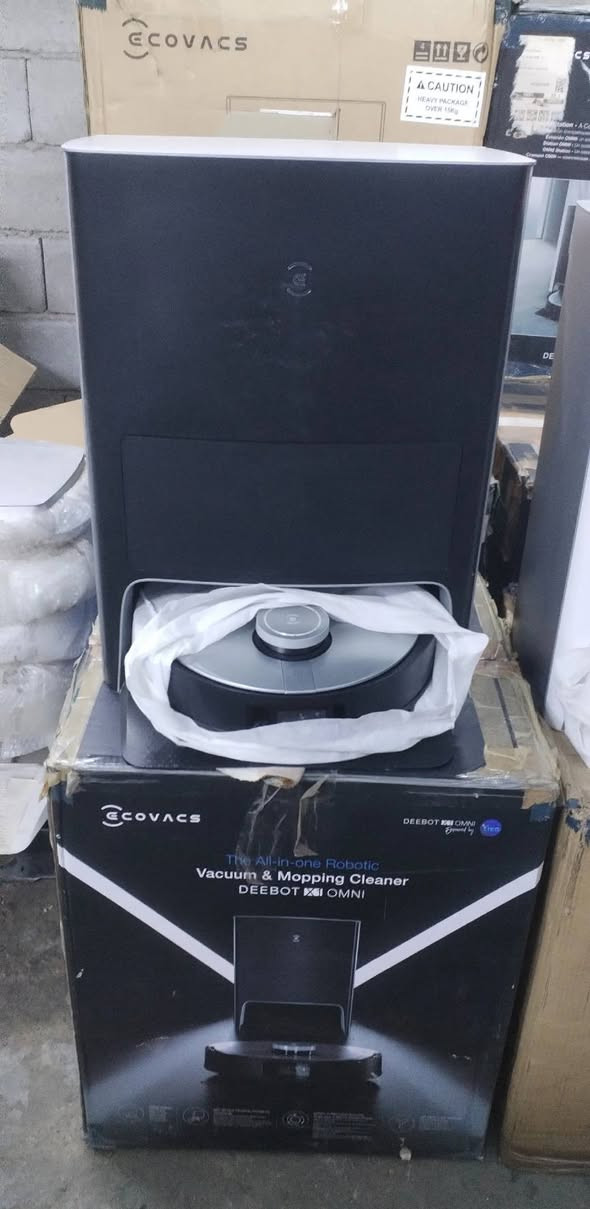 لو تلحك لولا تخفيض لفتره محدودة على مكنسه ايكوفاكس
Ecovacs x1 omni
كنس و مسح بفرج دوارة
 تفريغ ذاتي للغبار غسل الوصل وتنشيفها بهواء حار 
خرائط متعددة 
مساعد صوتي مدمج
 تجاوز عوائق مع تطبيق ايكوفاكس الممتاز 
قوه شفط ممتازة 5000 باسكال 
مستويات متعدده للكنس والمسح
السعر  كلش قوي
السفسار ***********
